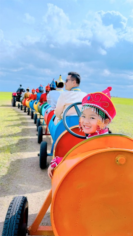 油桶小火车